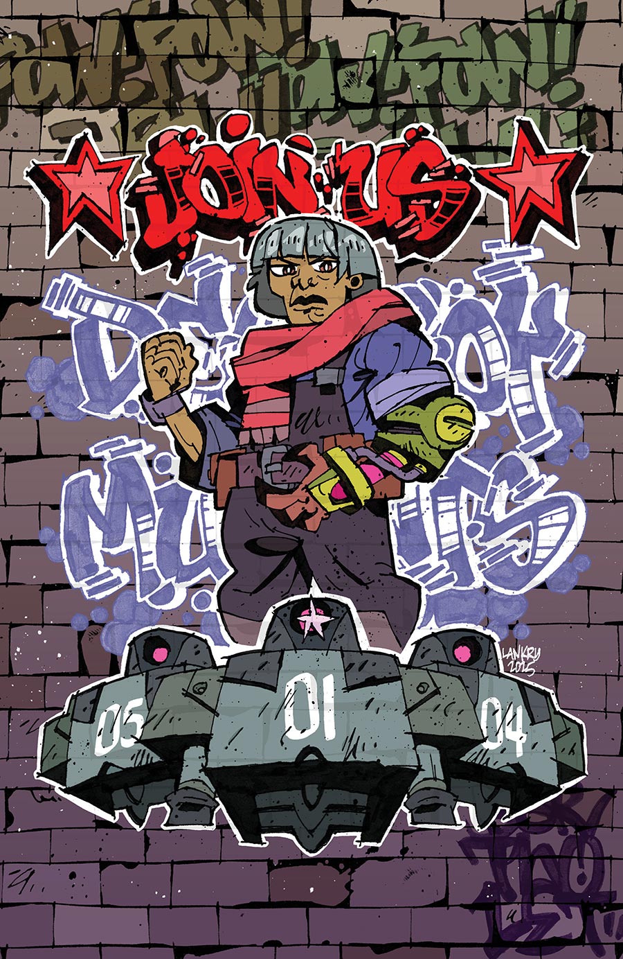 Tales Of The Teenage Mutant Ninja Turtles (Animated) #3 Cover C Incentive Jon Lankry Mural Virgin Variant Cover