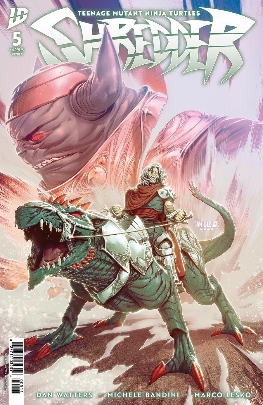 Teenage Mutant Ninja Turtles Shredder #5 Cover A Regular Mateus Santolouco Cover