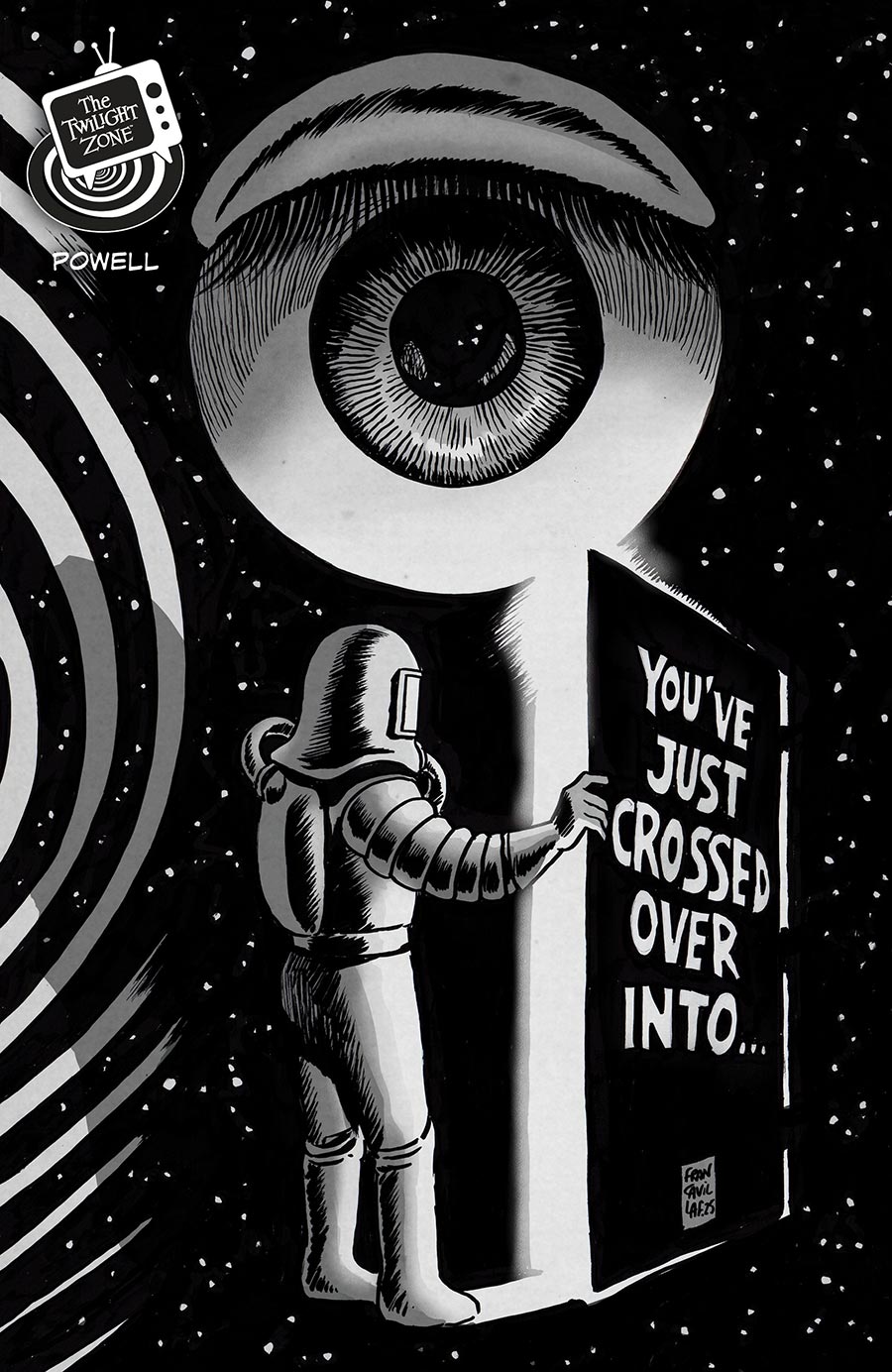 Twilight Zone Vol 6 #4 Cover B Variant Francesco Francavilla Connecting Cover