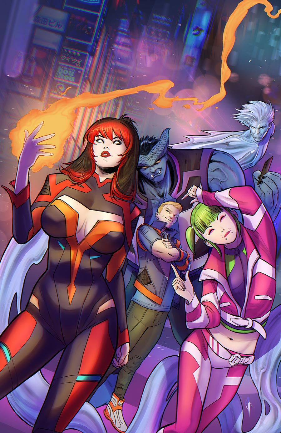 Valiant Beyond All-New Harbinger #5 It Never Stops Part 2 Cover C Variant Andres Ponce Virgin Cover