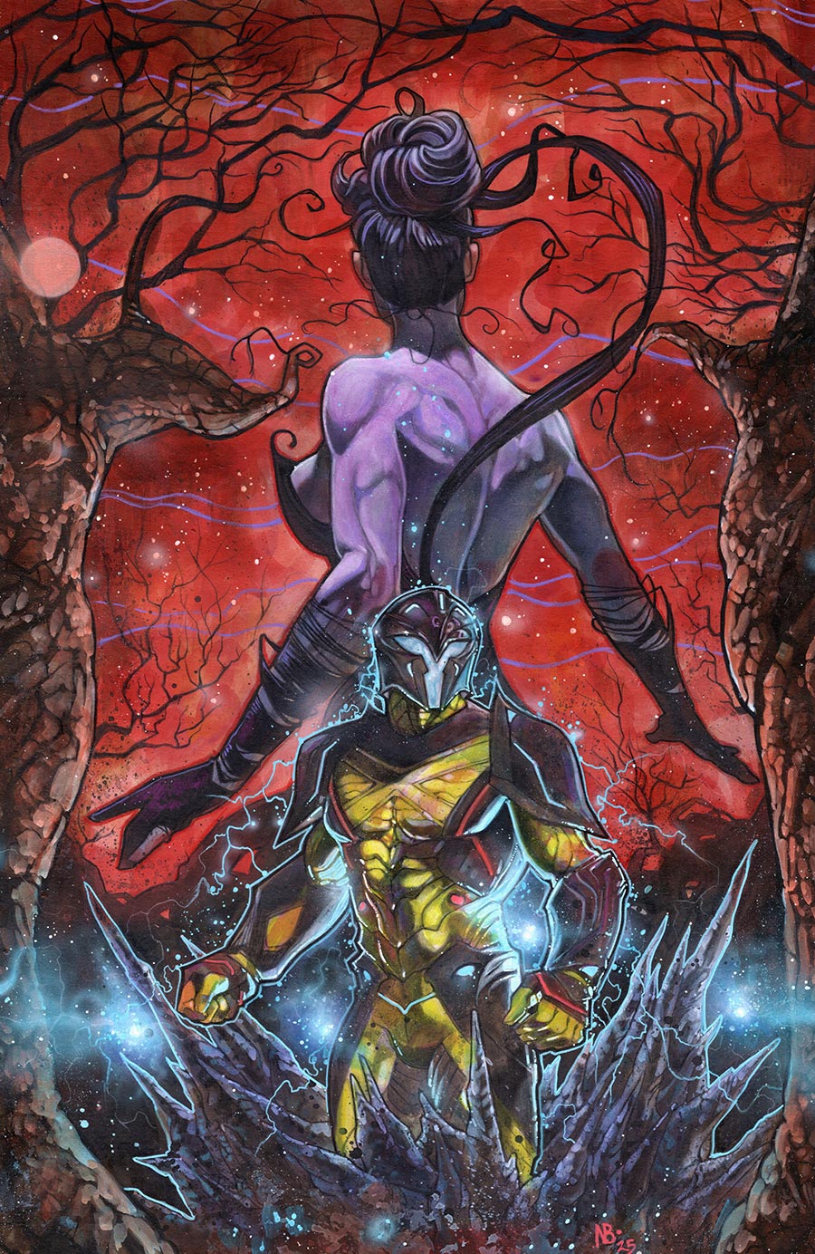 Valiant Beyond The X-O Manowar #5 The God Hunt Part 1 Cover D Variant Nathan Birr Virgin Cover