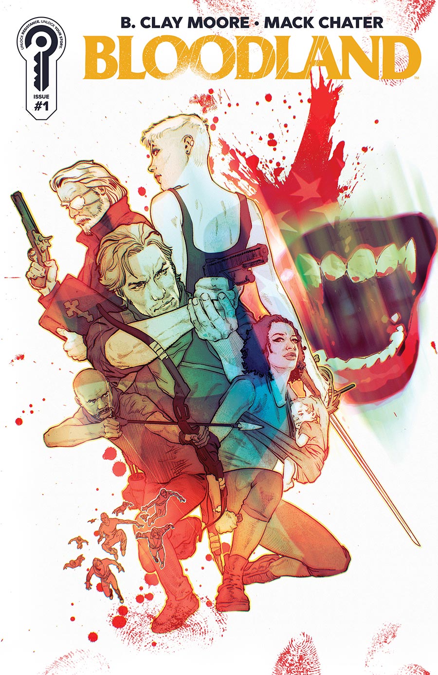 Bloodland #1 Cover A Regular Mack Chater Cover