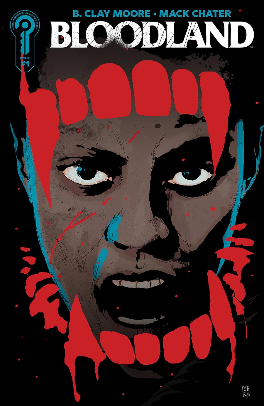 Bloodland #1 Cover C Incentive Andrea Sorrentino Variant Cover