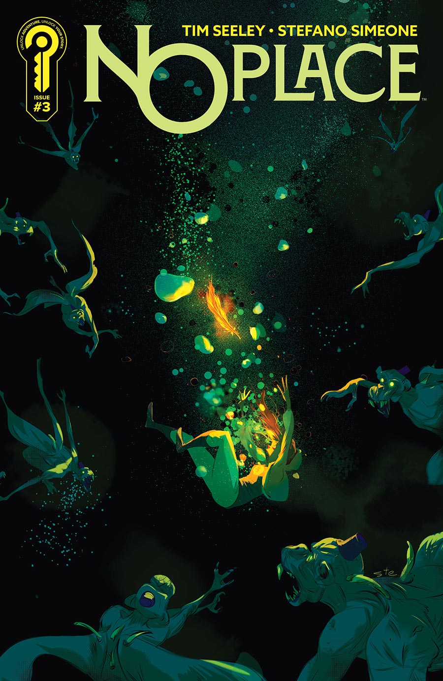 No Place #3 Cover A Regular Stefano Simeone Cover