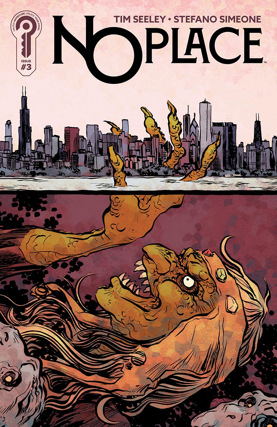 No Place #3 Cover B Variant Jesse Lonergan Cover