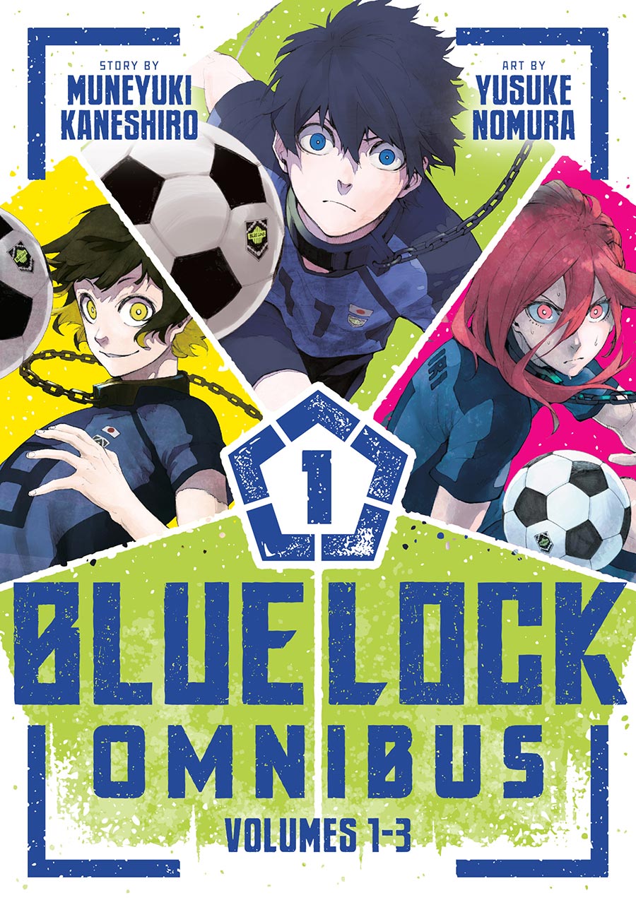 Blue Lock Omnibus Volumes 1-3 TP