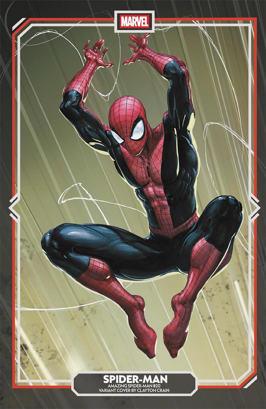 Amazing Spider-Man Vol 7 #20 Cover C Variant Clayton Crain Cover (#984)