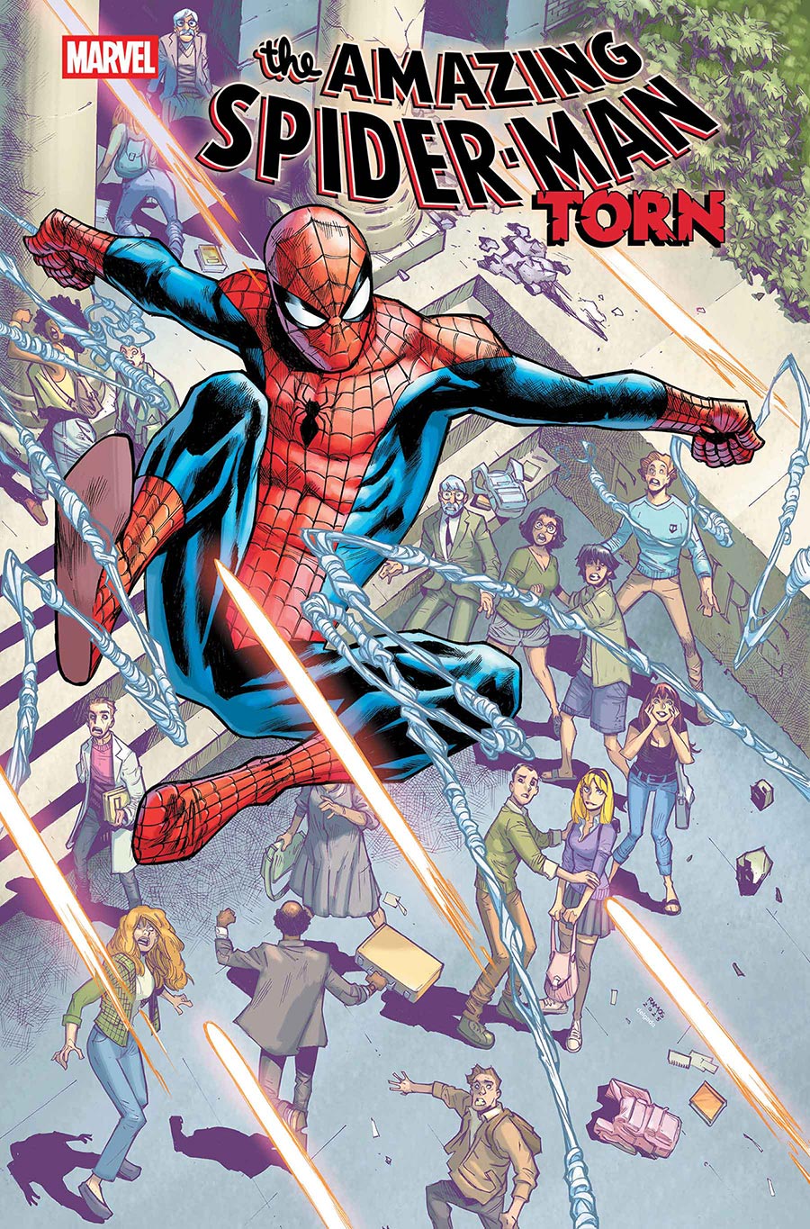 Amazing Spider-Man Torn #4 Cover A Regular Humberto Ramos Cover
