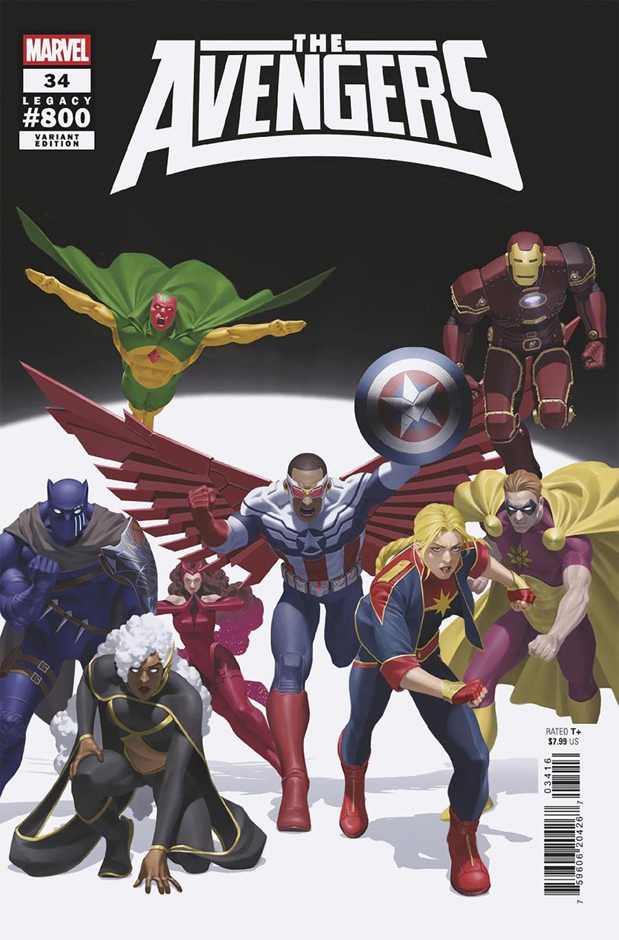 Avengers Vol 8 #34 Cover G Incentive Junggeun Yoon Variant Cover (#800)