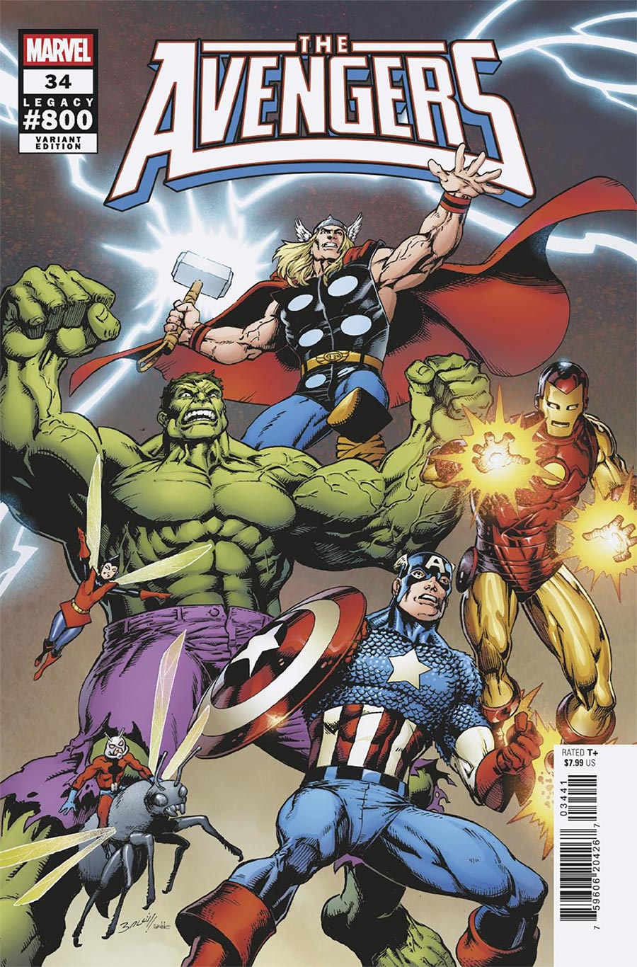 Avengers Vol 8 #34 Cover F Variant Mark Bagley Spoiler Cover (#800)
