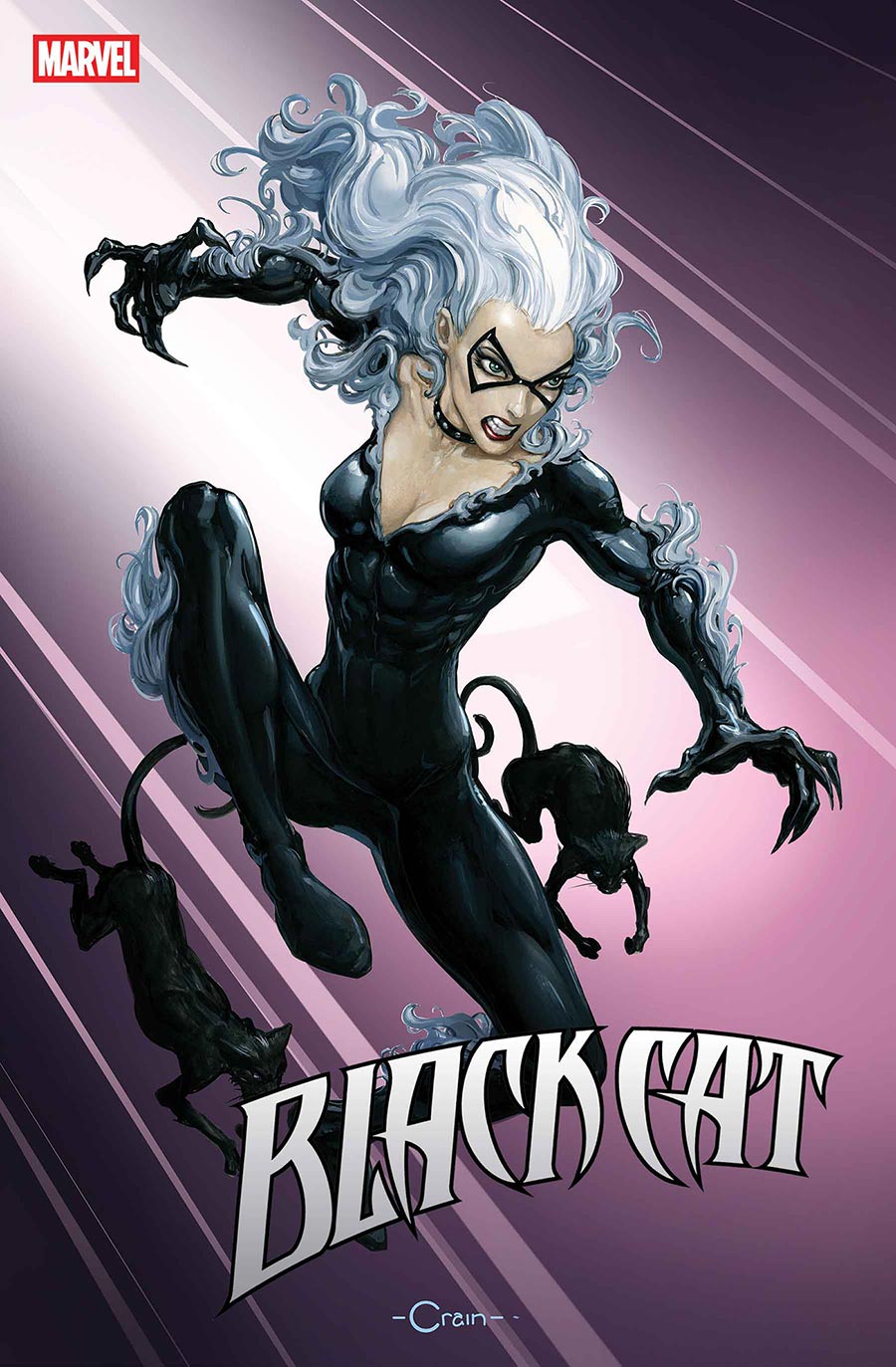 Black Cat Vol 3 #6 Cover B Variant Clayton Crain Cover