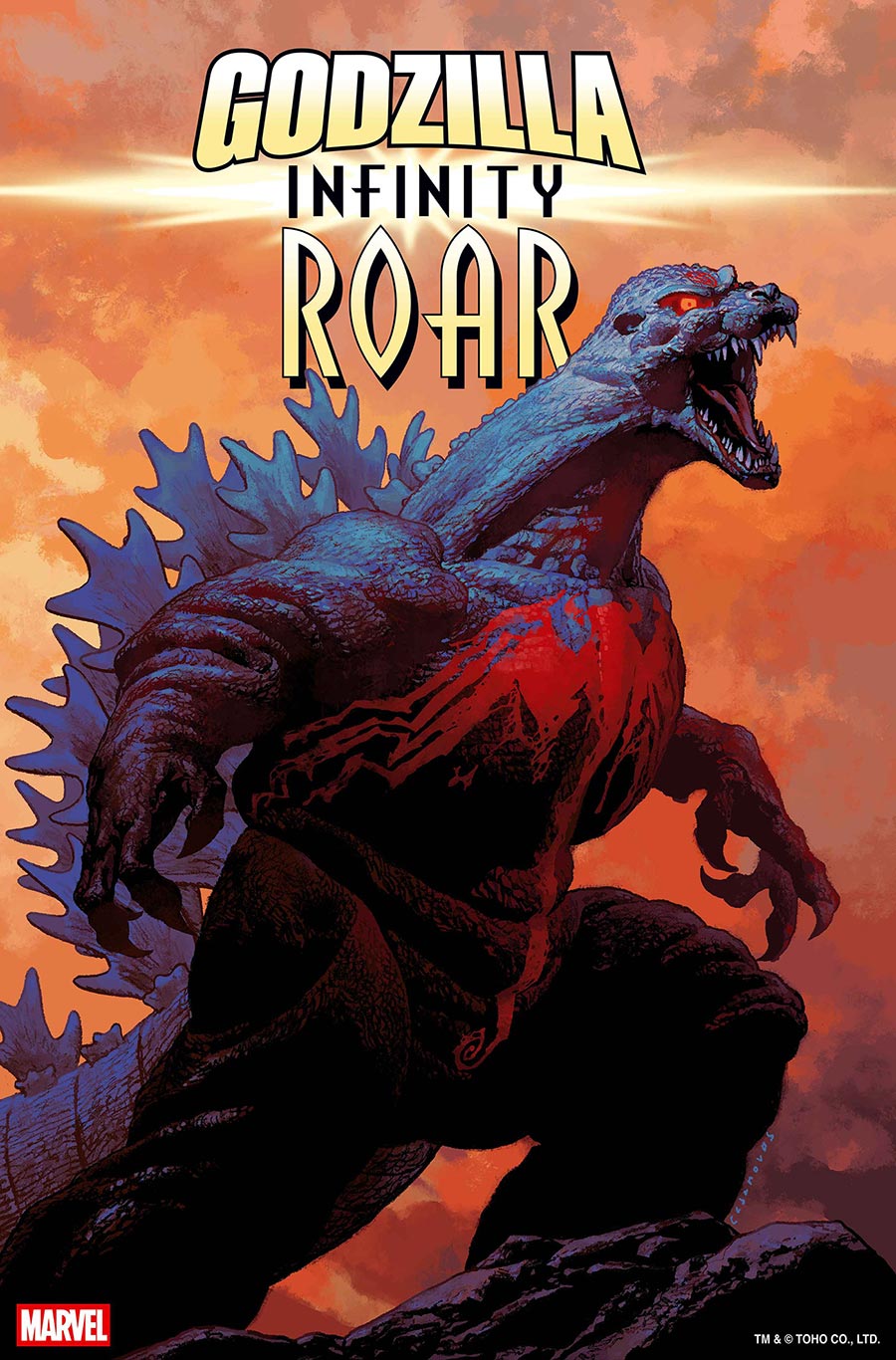 Godzilla Infinity Roar #1 Cover C Variant Josemaria Casanovas Cover