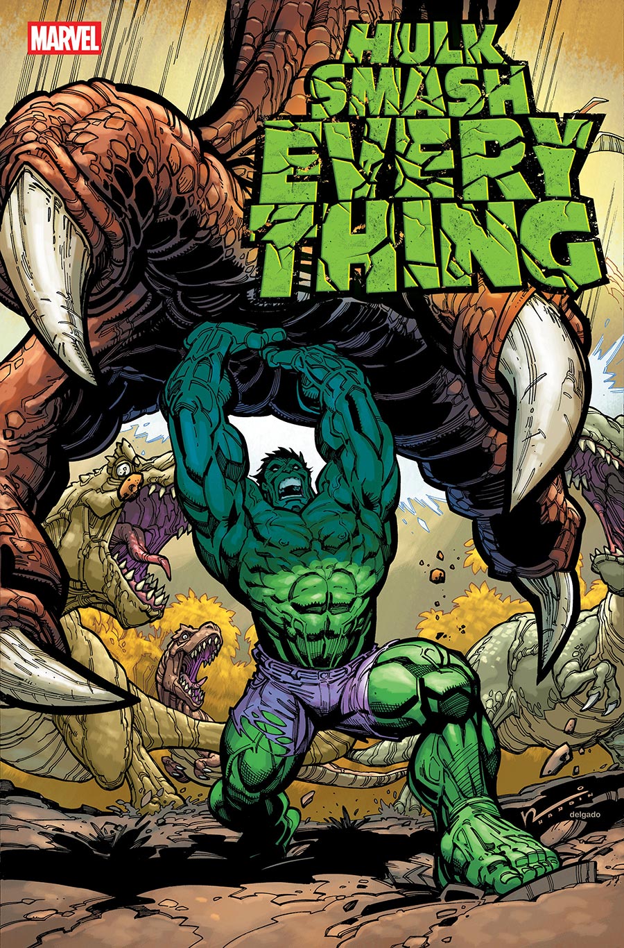 Hulk Smash Everything #2 Cover D Incentive Chad Hardin Variant Cover