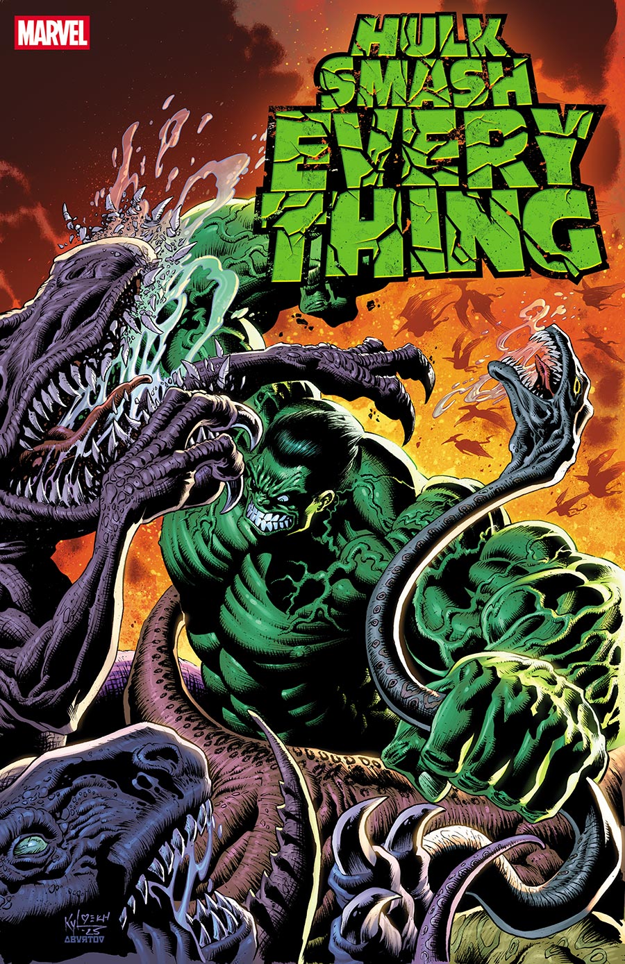 Hulk Smash Everything #2 Cover C Variant Kyle Hotz Cover