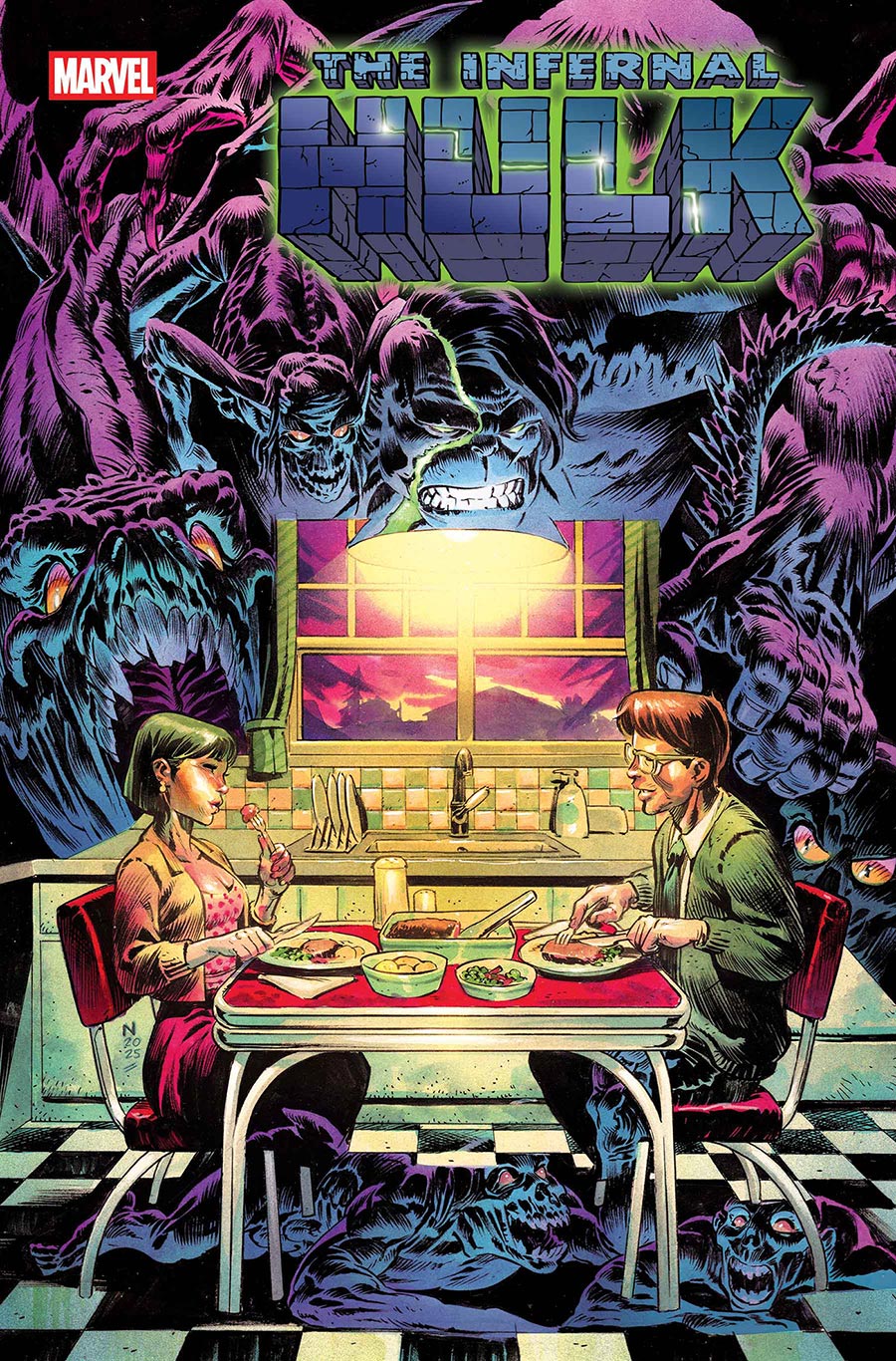 Infernal Hulk #3 Cover A Regular Nic Klein Cover