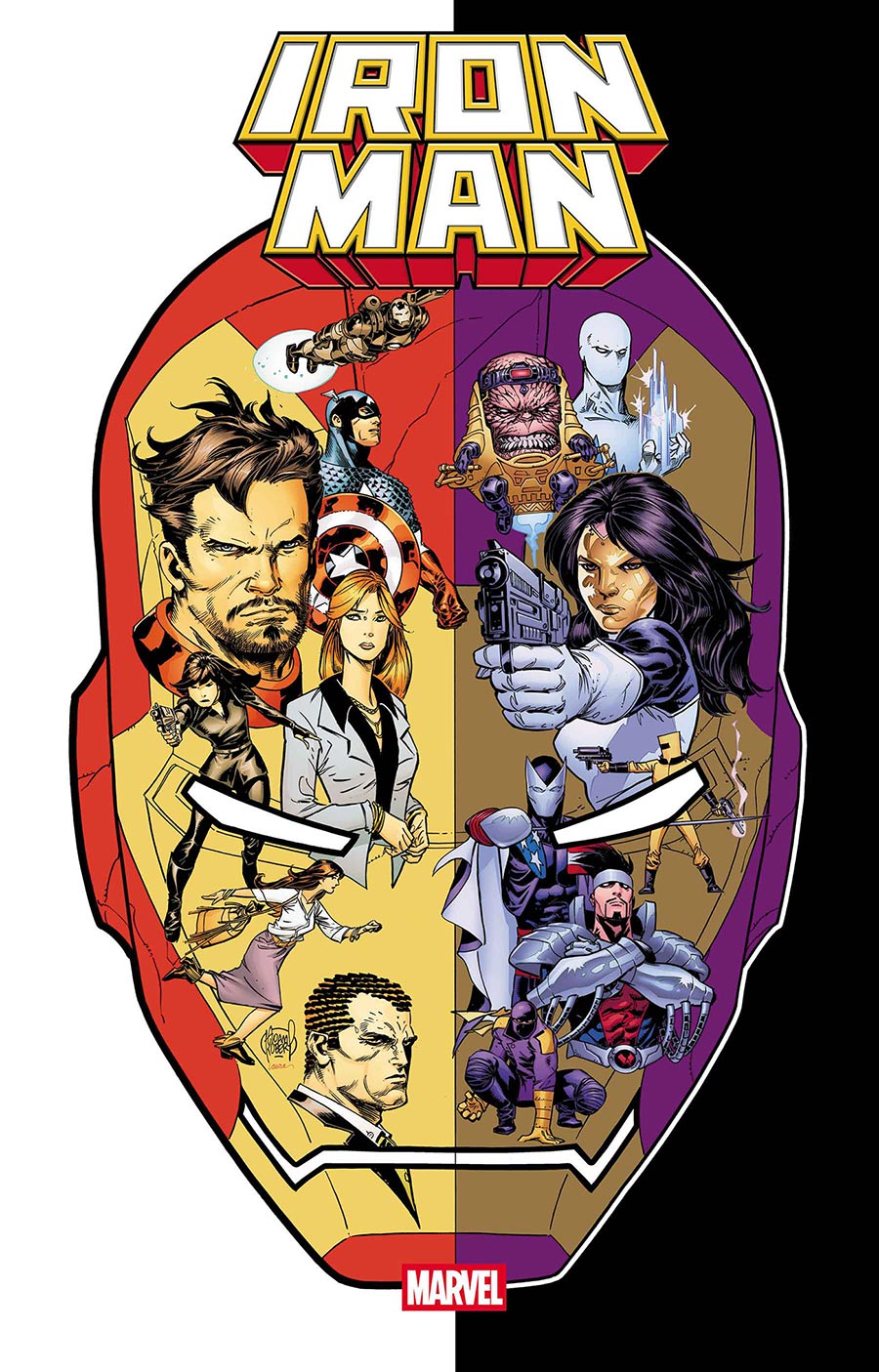 Iron Man Vol 8 #1 Cover E Variant Adam Kubert Promo Art Cover