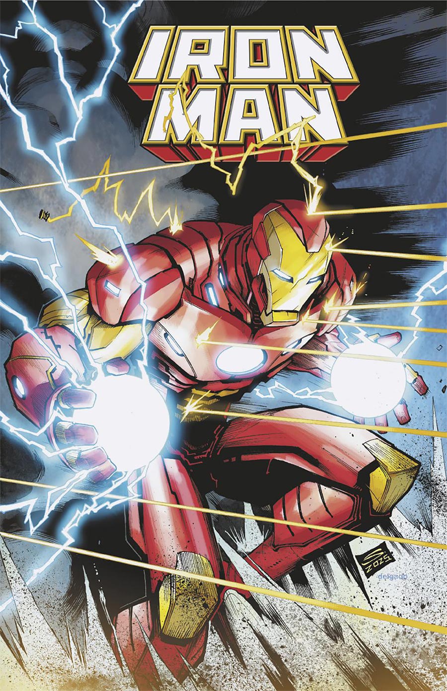 Iron Man Vol 8 #1 Cover J Variant Gerardo Sandoval Foil Cover