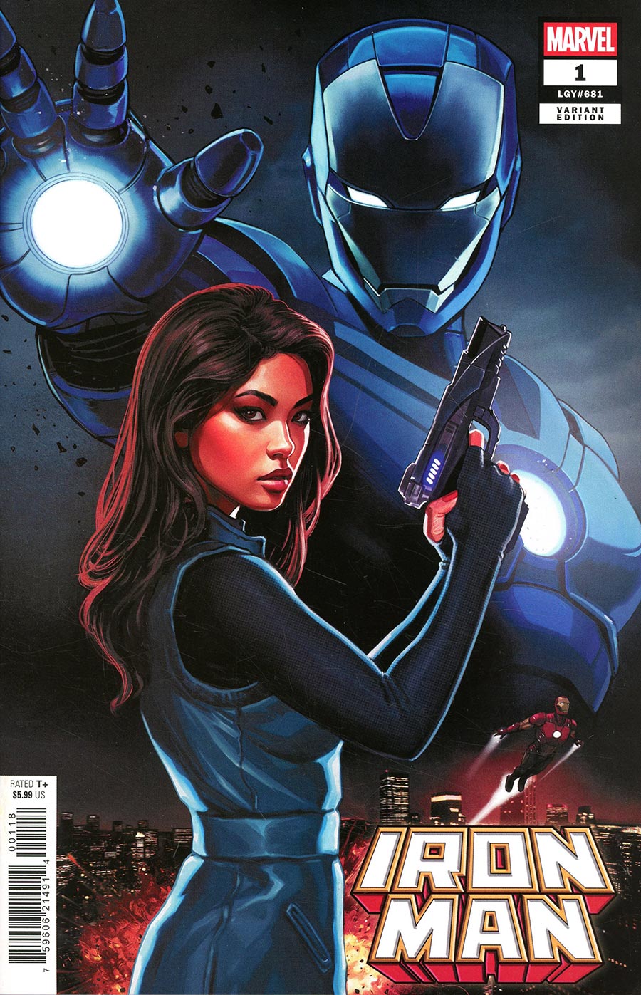 Iron Man Vol 8 #1 Cover H Variant Ivan Talavera Melinda May Cover (Limit 1 Per Customer)