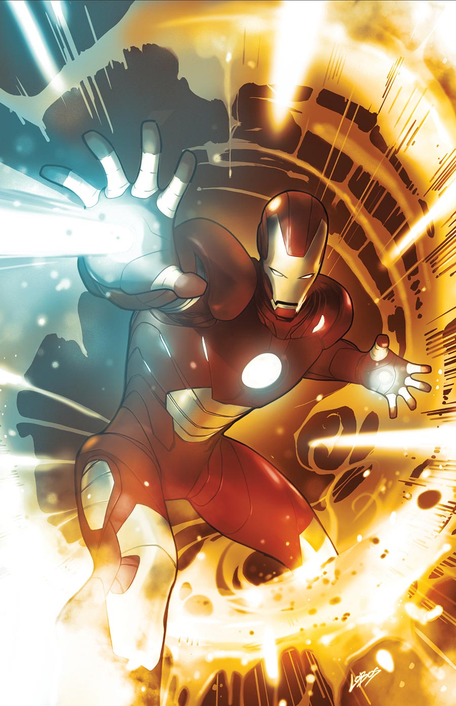 Iron Man Vol 8 #1 Cover N Incentive Pablo Villalobos Virgin Cover