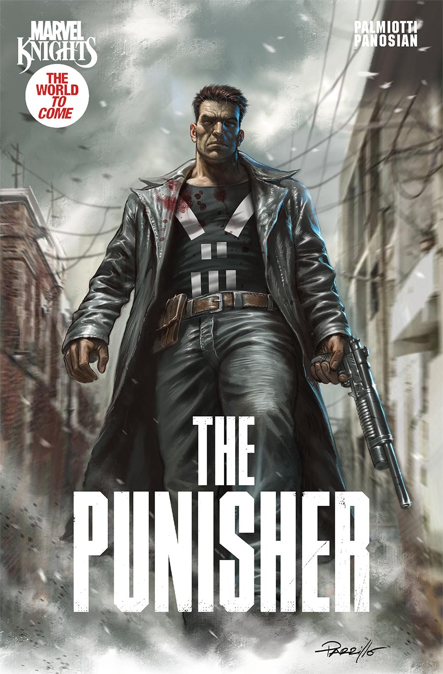 Marvel Knights Punisher #4 Cover C Incentive Lucio Parrillo Variant Cover