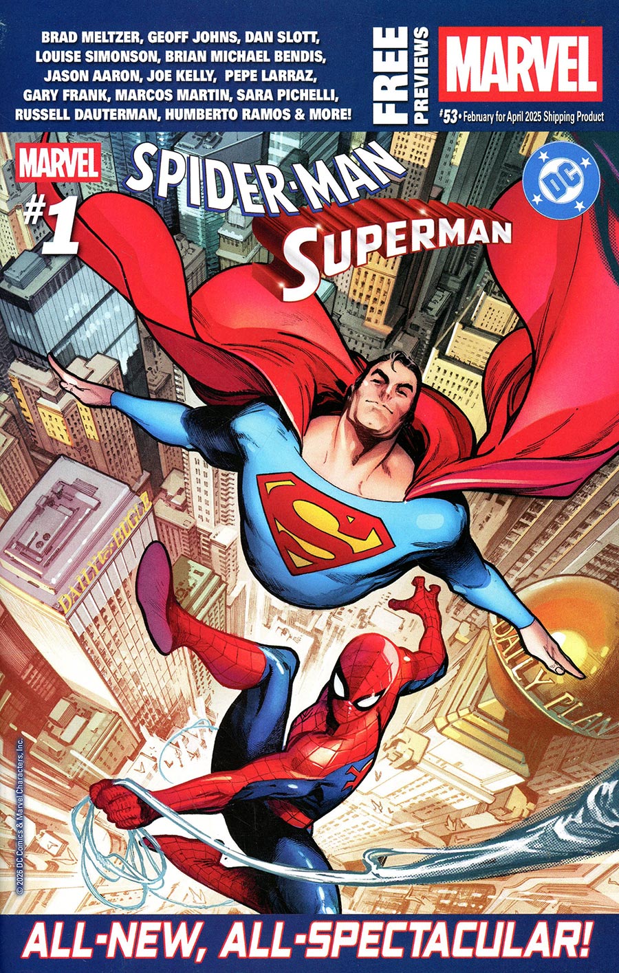 Marvel Previews Vol 6 #53 February 2026 - FREE -