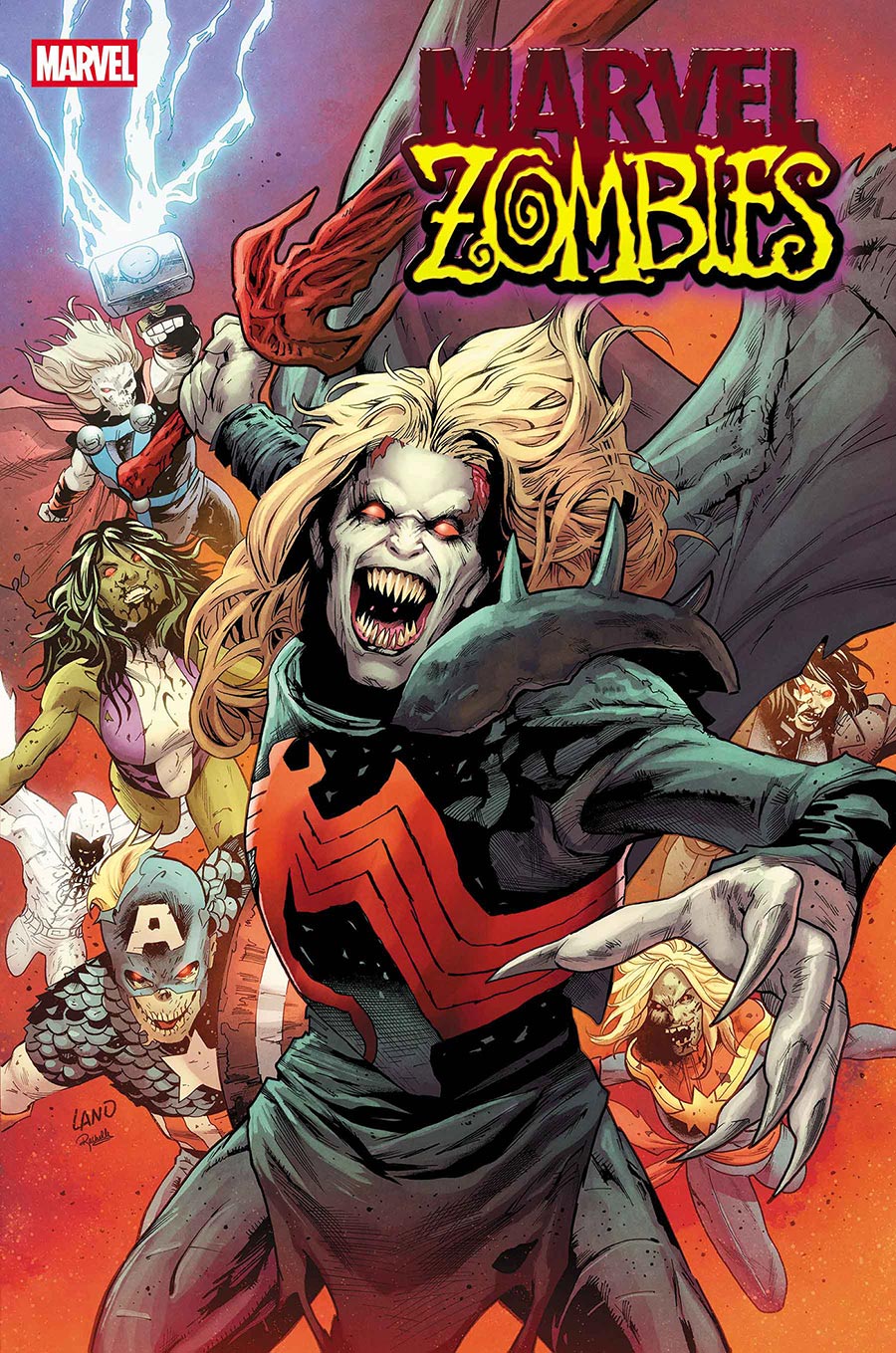Marvel Zombies Red Band #5 Cover A Regular Greg Land Cover With Polybag