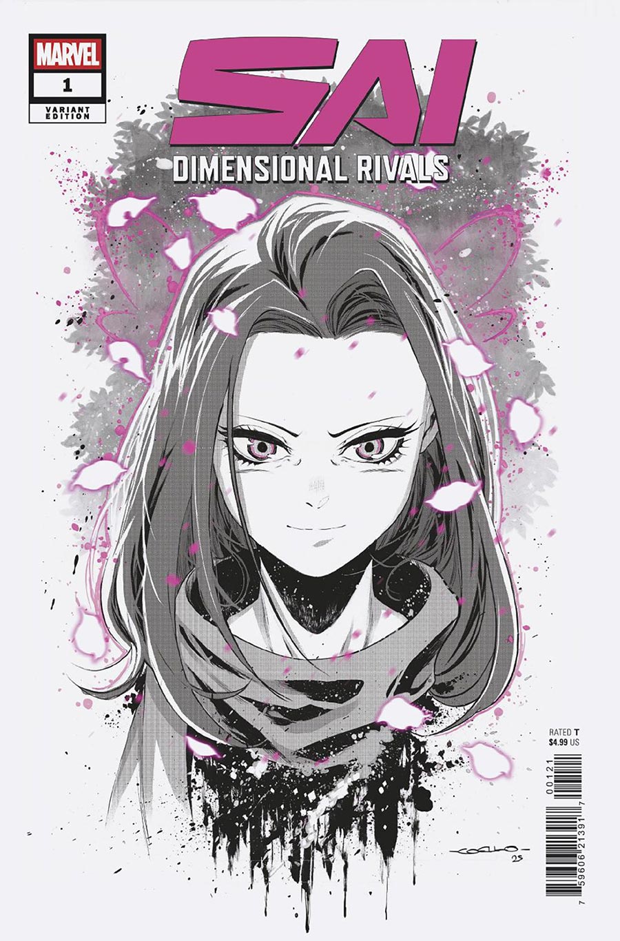 Sai Dimensional Rivals #1 Cover B Variant Iban Coello Cover
