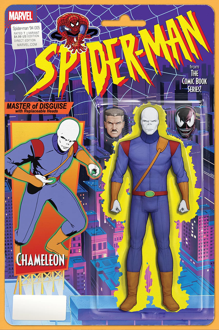 Spider-Man 94 #5 Cover B Variant John Tyler Christopher Action Figure Cover