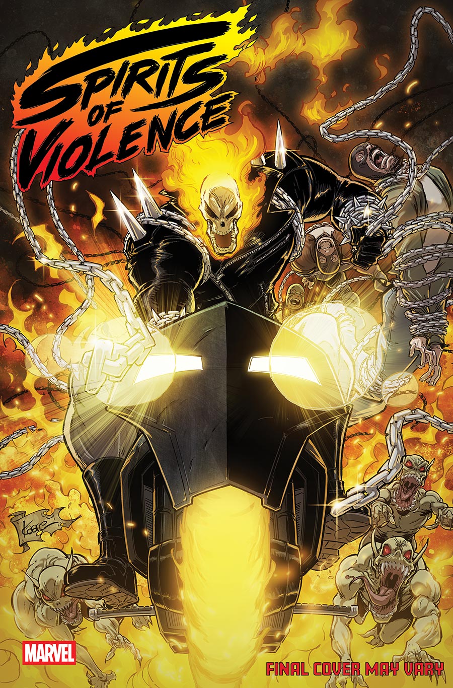 Spirits Of Violence #4 Cover C Variant Kaare Andrews Cover