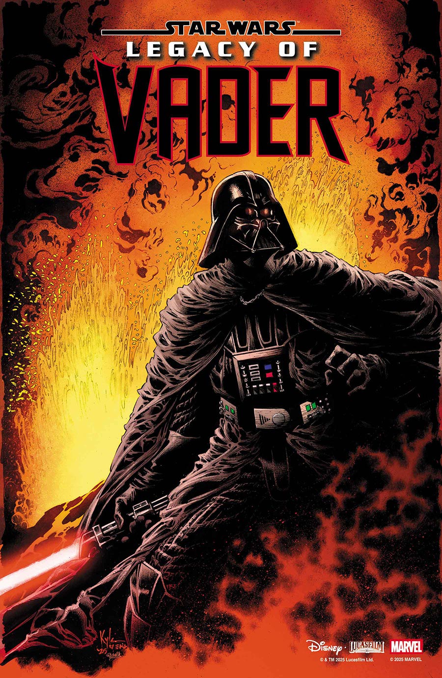 Star Wars Legacy Of Vader #12 Cover C Incentive Kyle Hotz Variant Cover