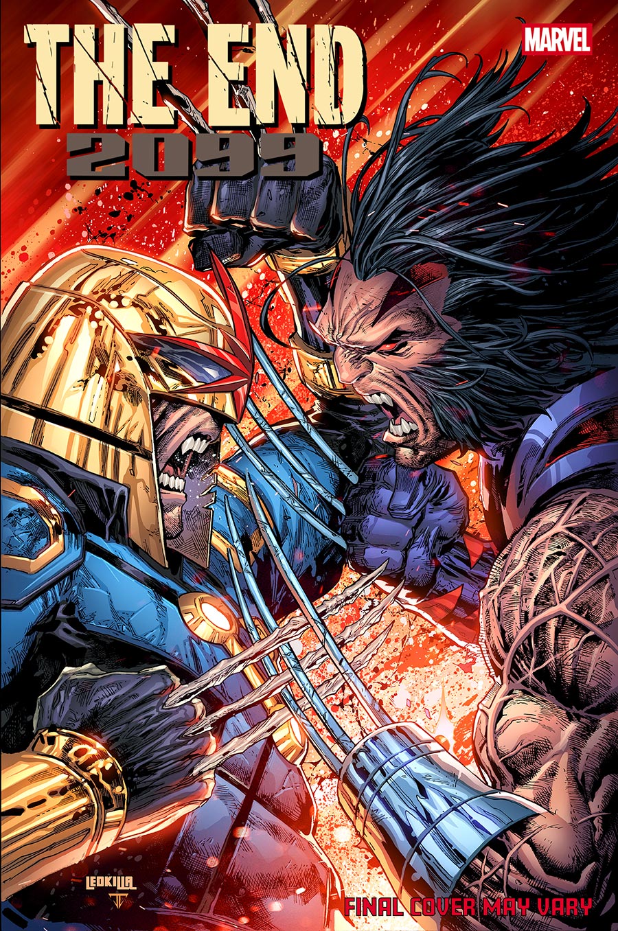 The End 2099 #2 Cover B Variant Ken Lashley Battle Cover