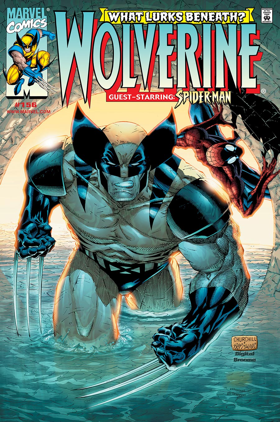 Wolverine Not Dead Yet Omnibus HC Direct Market Ian Churchill Variant Cover