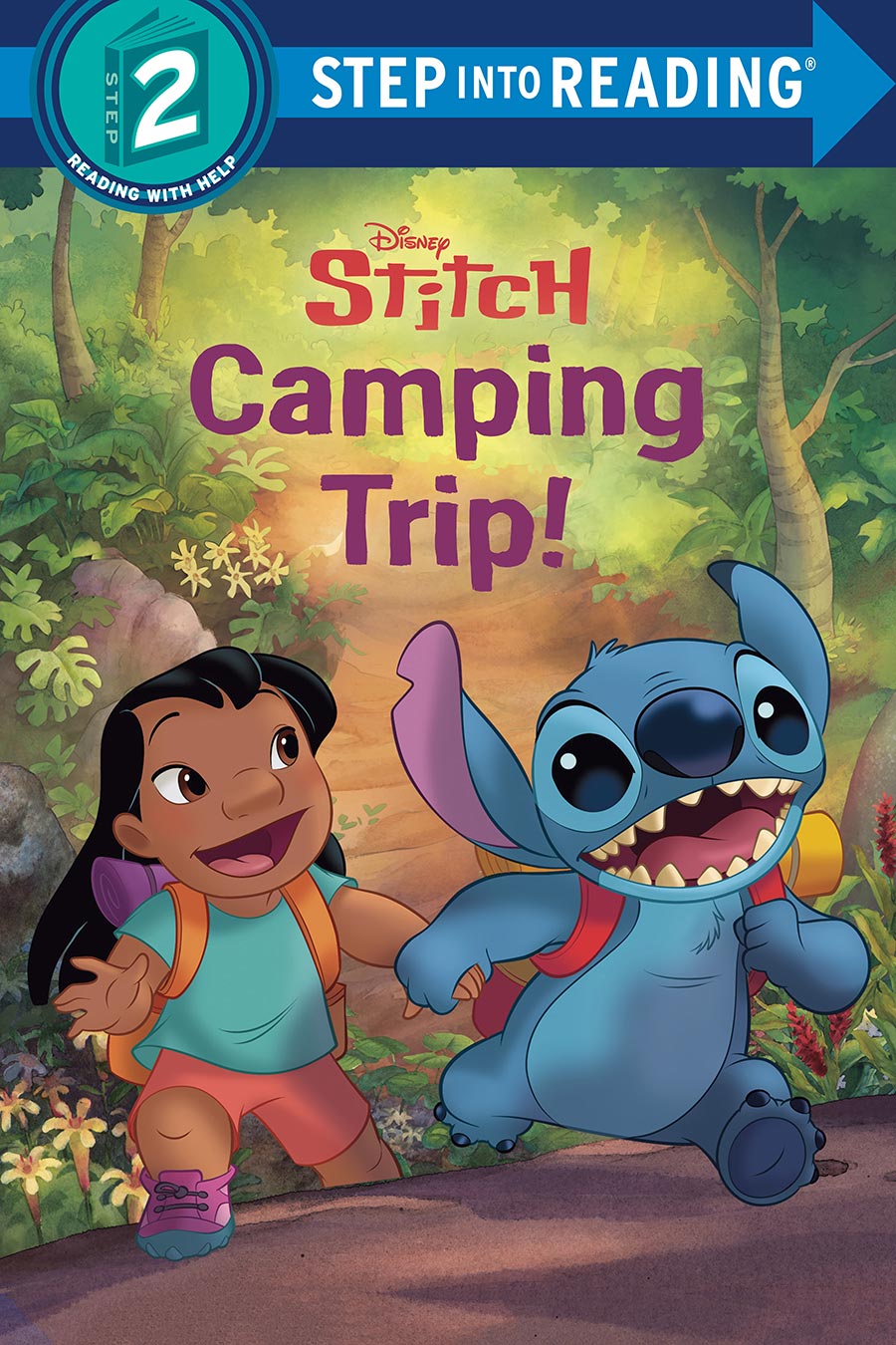 Step Into Reading Disney Stitch Camping Trip TP
