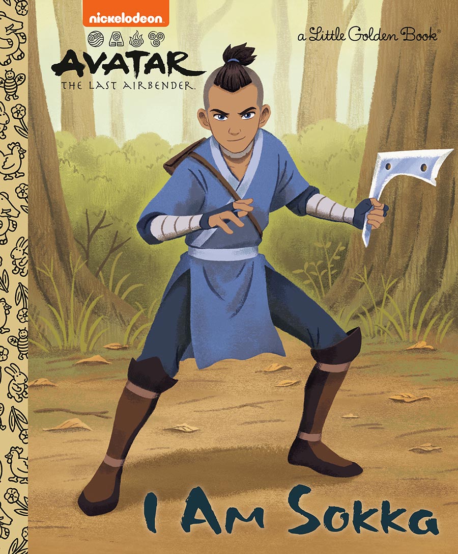 Avatar The Last Airbender I Am Sokka Little Golden Book HC