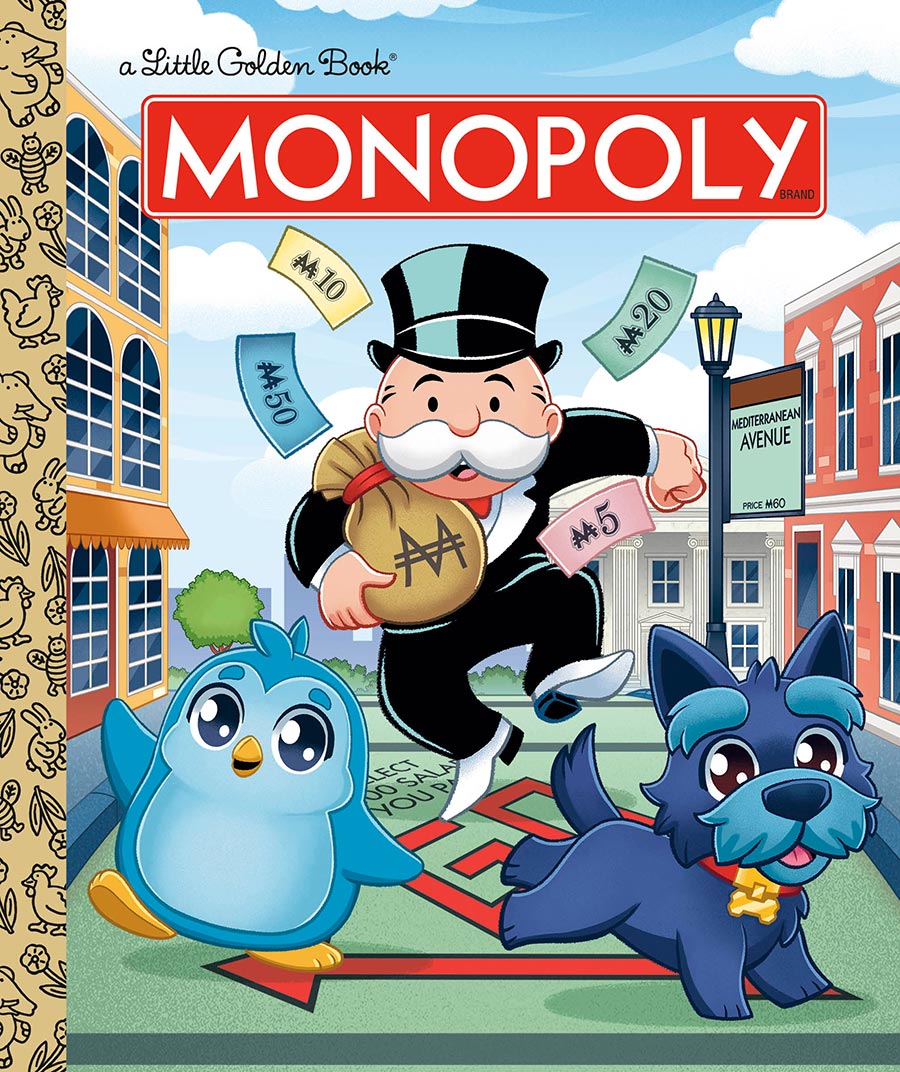 Monopoly Little Golden Book HC
