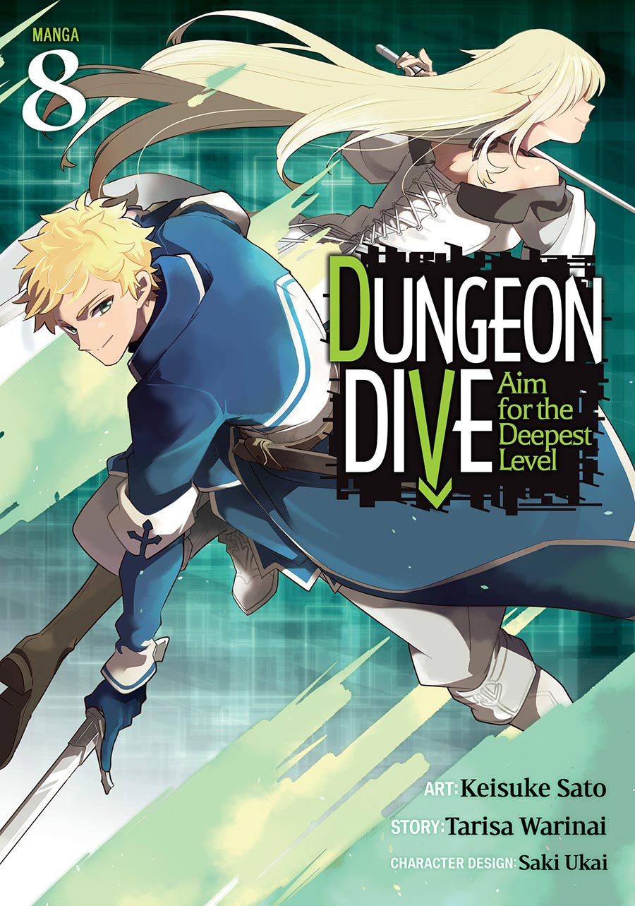 Dungeon Dive Aim For The Deepest Level Vol 8 GN