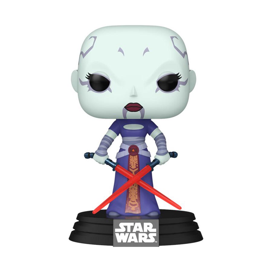 POP Star Wars Clone Wars Asajj Ventress Vinyl Bobble Head