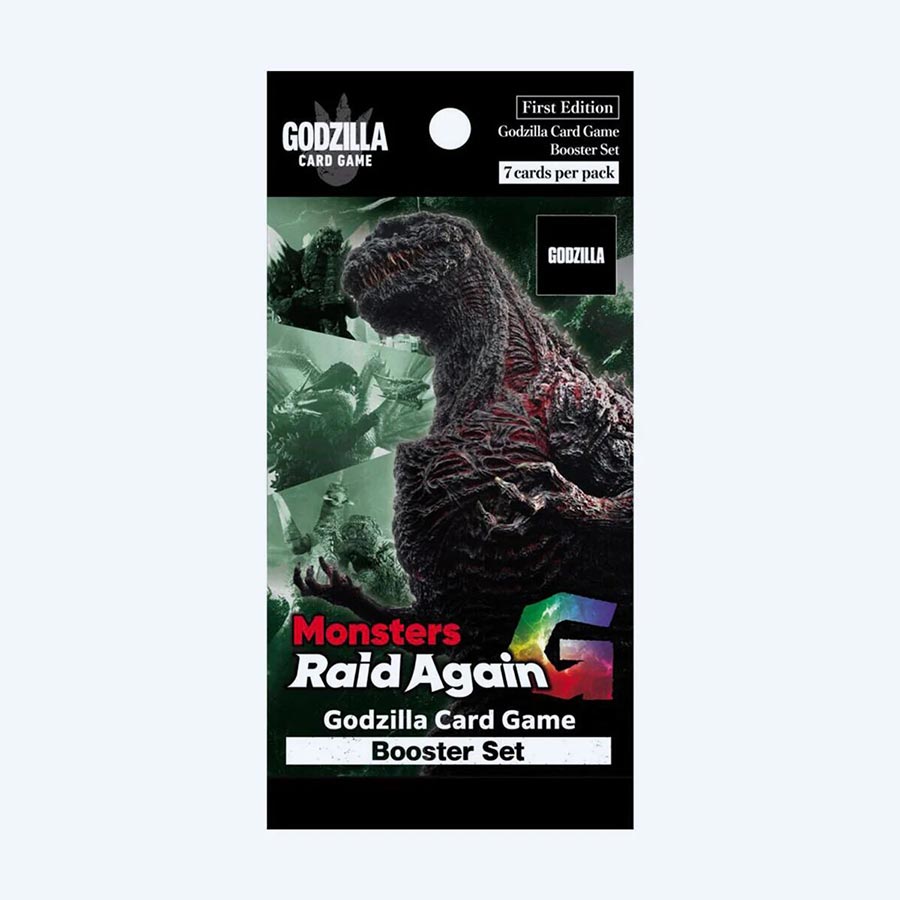 Godzilla Card Game The Great Monster Battle Booster Pack