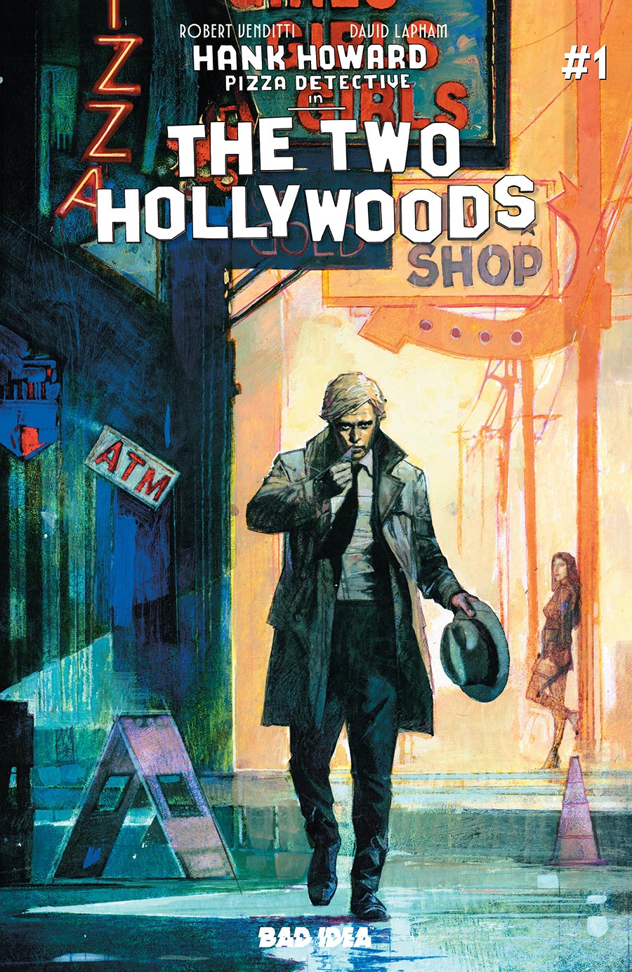 Hank Howard Pizza Detective The Two Hollywoods #1 Cover A Regular Alex Maleev Cover
