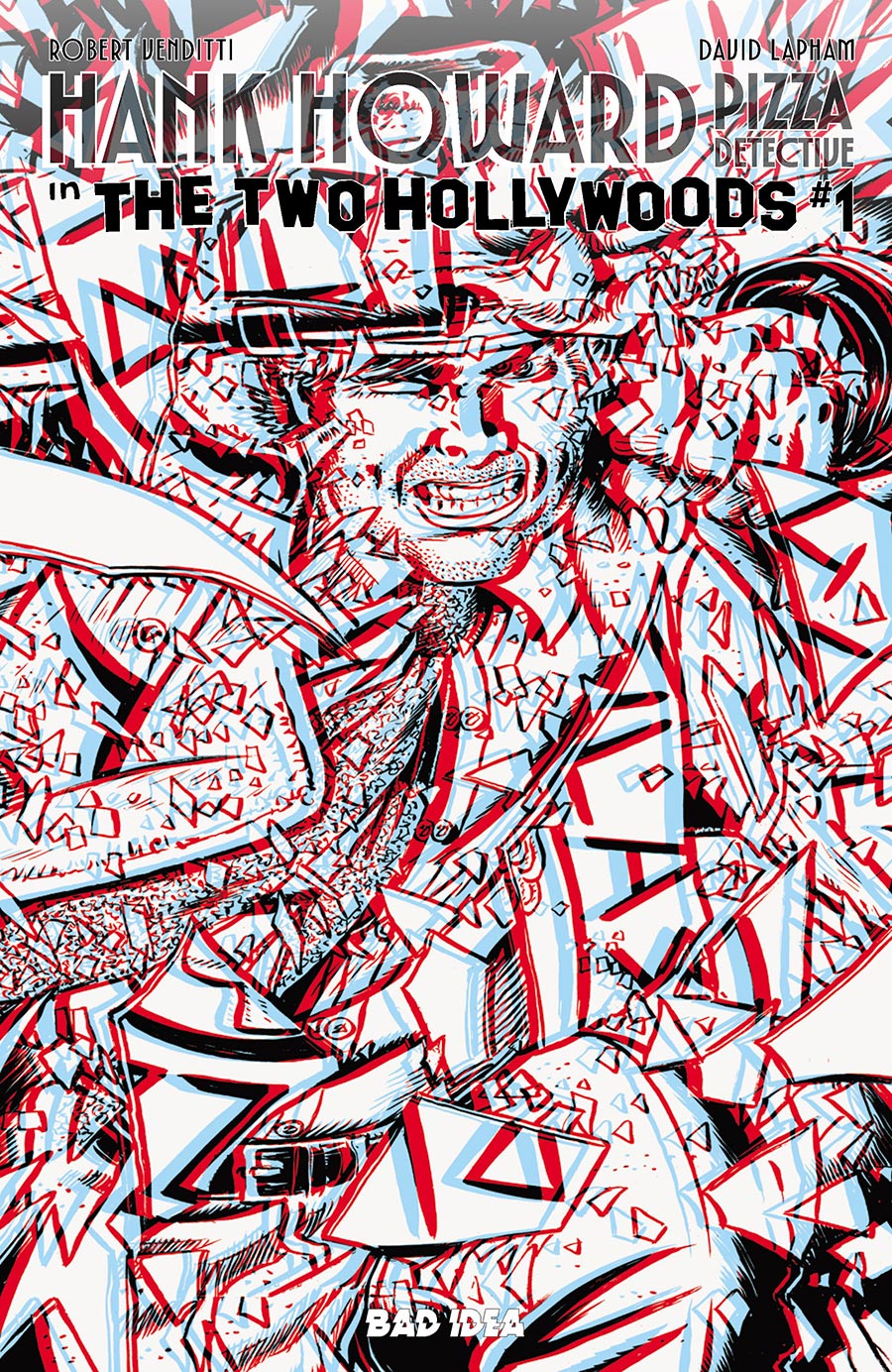 Hank Howard Pizza Detective The Two Hollywoods #1 Cover E Incentive David Lapham 3D Edition