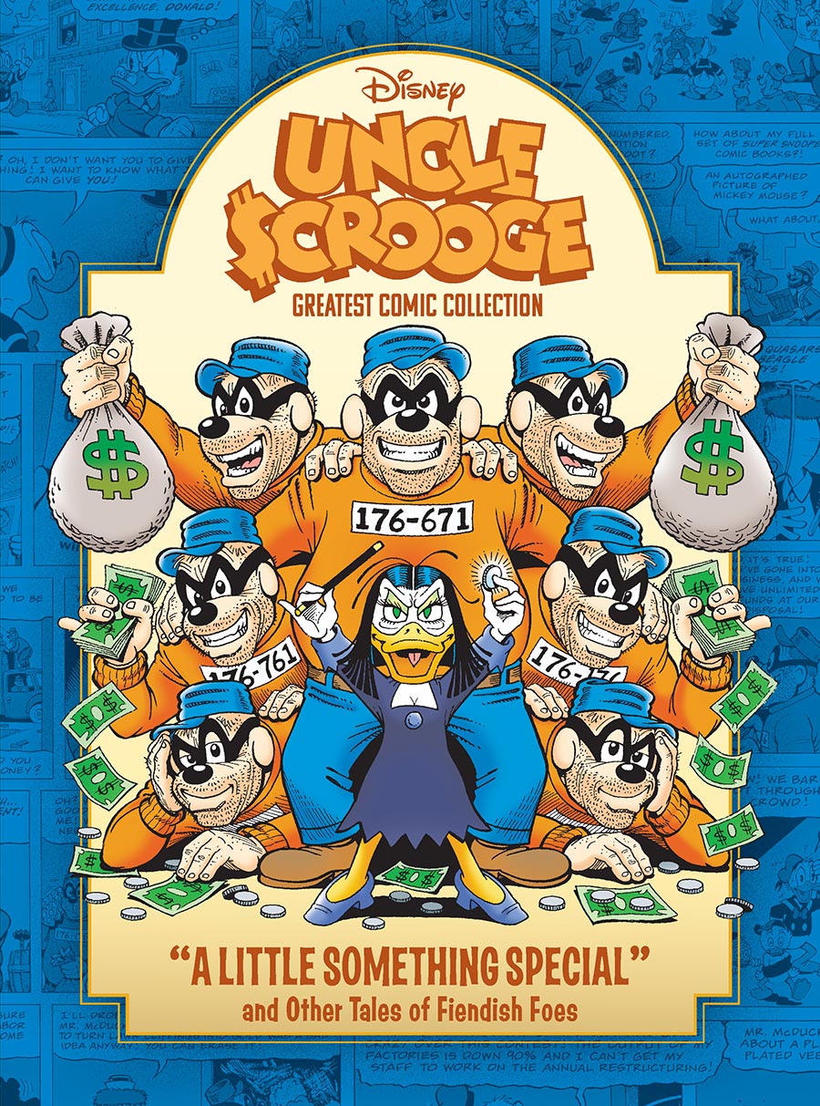 Disney Greatest Comics Collection Vol 1 Uncle Scrooge A Little Something Special And Other Tales Of Fiendish Foes HC