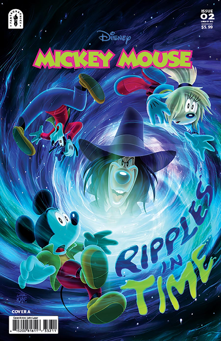 Mickey Mouse Ripples In Time #1 Cover A Regular John Loter Cover (#332)