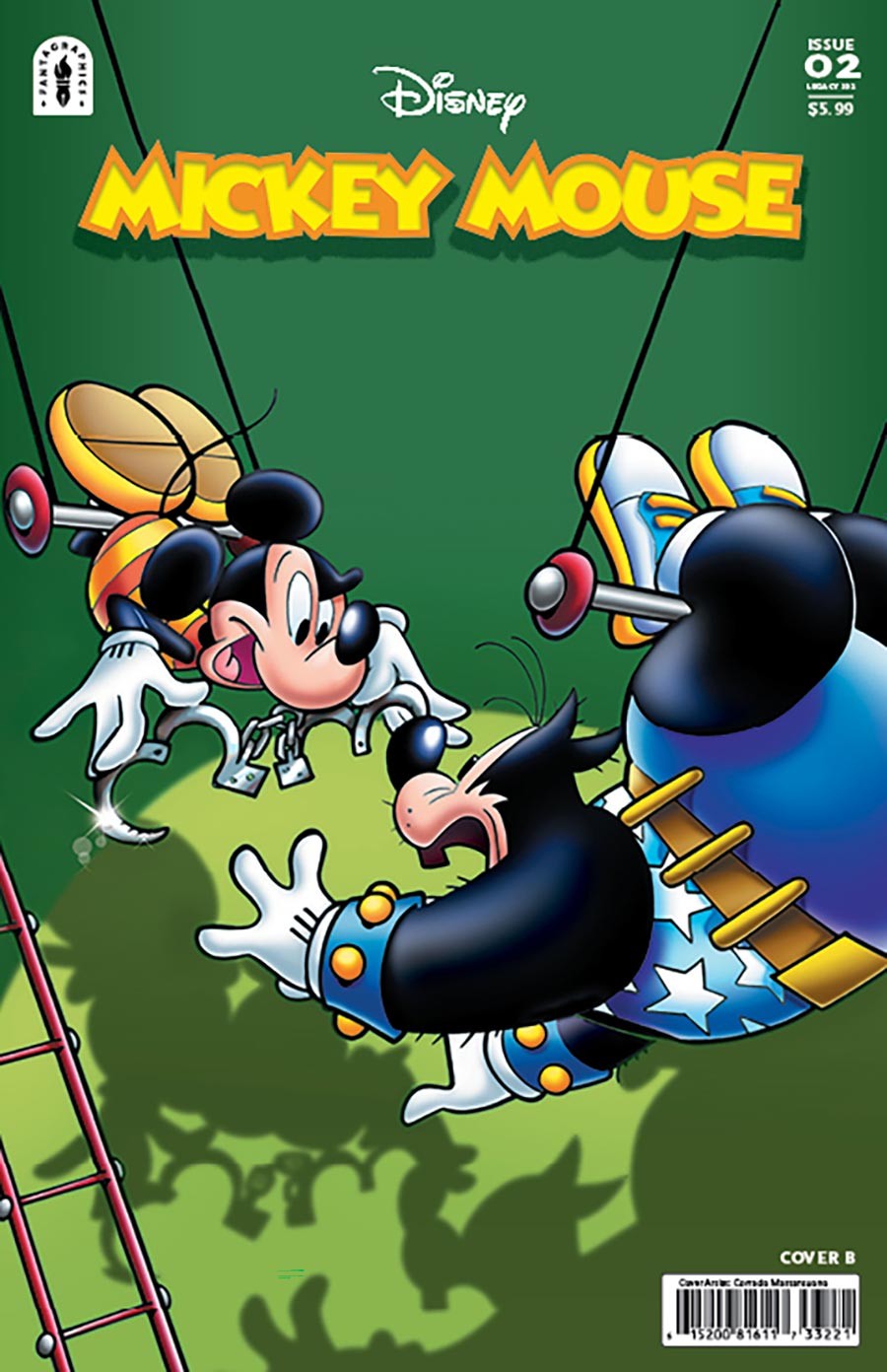 Mickey Mouse Ripples In Time #1 Cover B Variant Corrado Mastantuono Cover (#332)