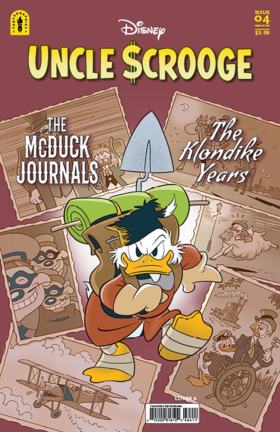 Uncle Scrooge The McDuck Journals The Klondike Years #1 Cover A Regular Kari Korhonen Cover (#464)