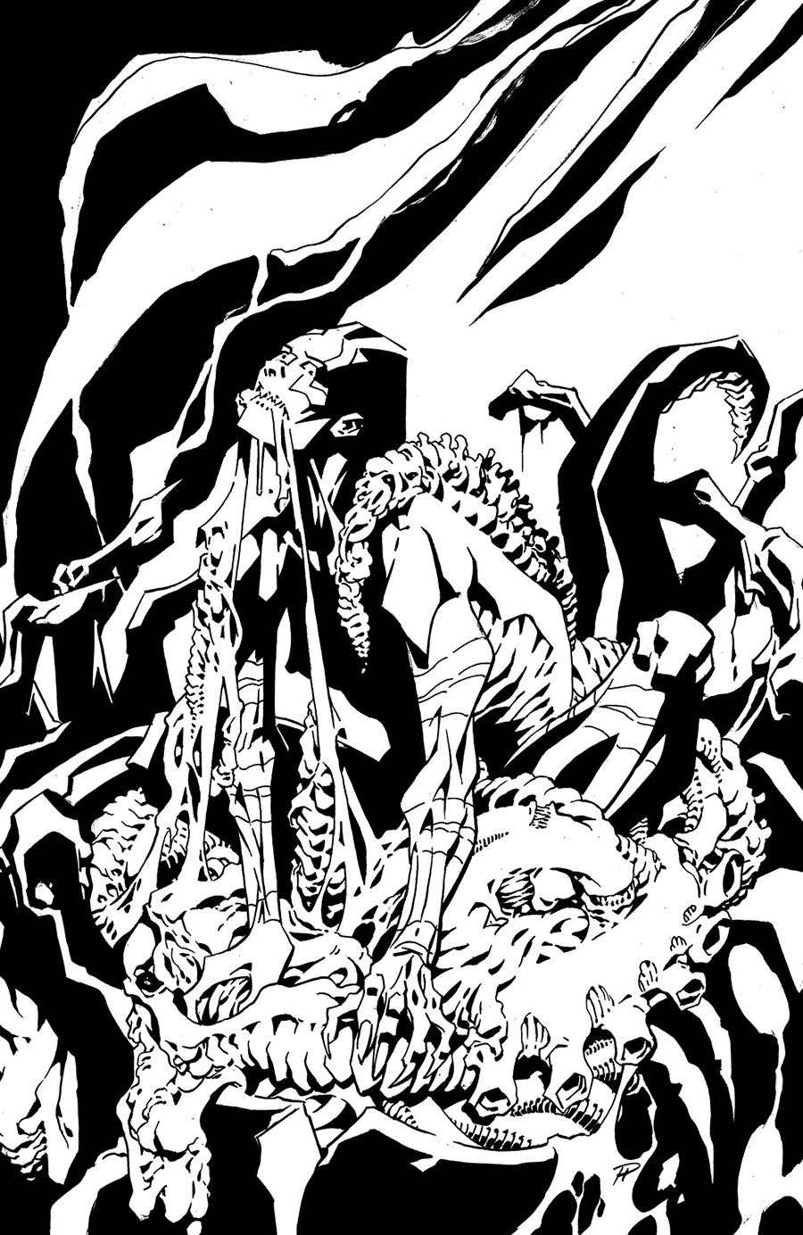 Malevolent #1 Cover B Variant Phil Hester Cover