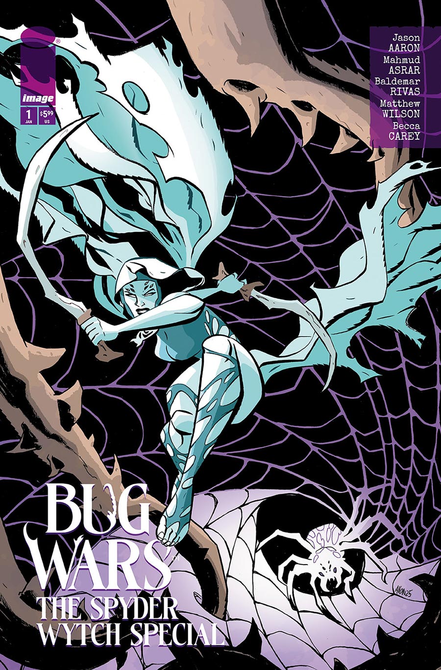 Bug Wars The Spyder Wytch Special #1 (One Shot) Cover D Variant Michael Avon Oeming Cover
