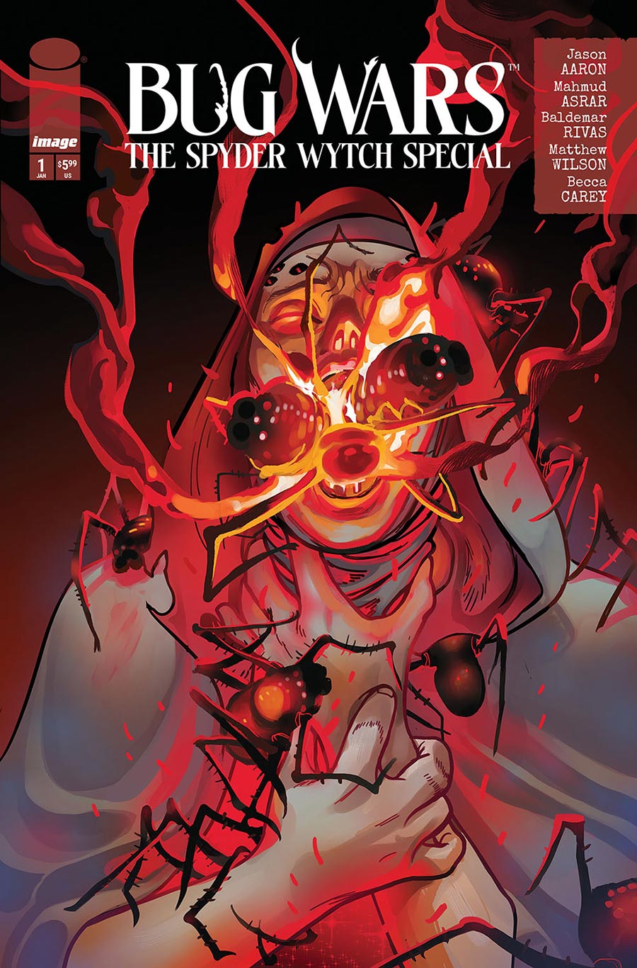Bug Wars The Spyder Wytch Special #1 (One Shot) Cover E Incentive Baldemar Rivas Variant Cover