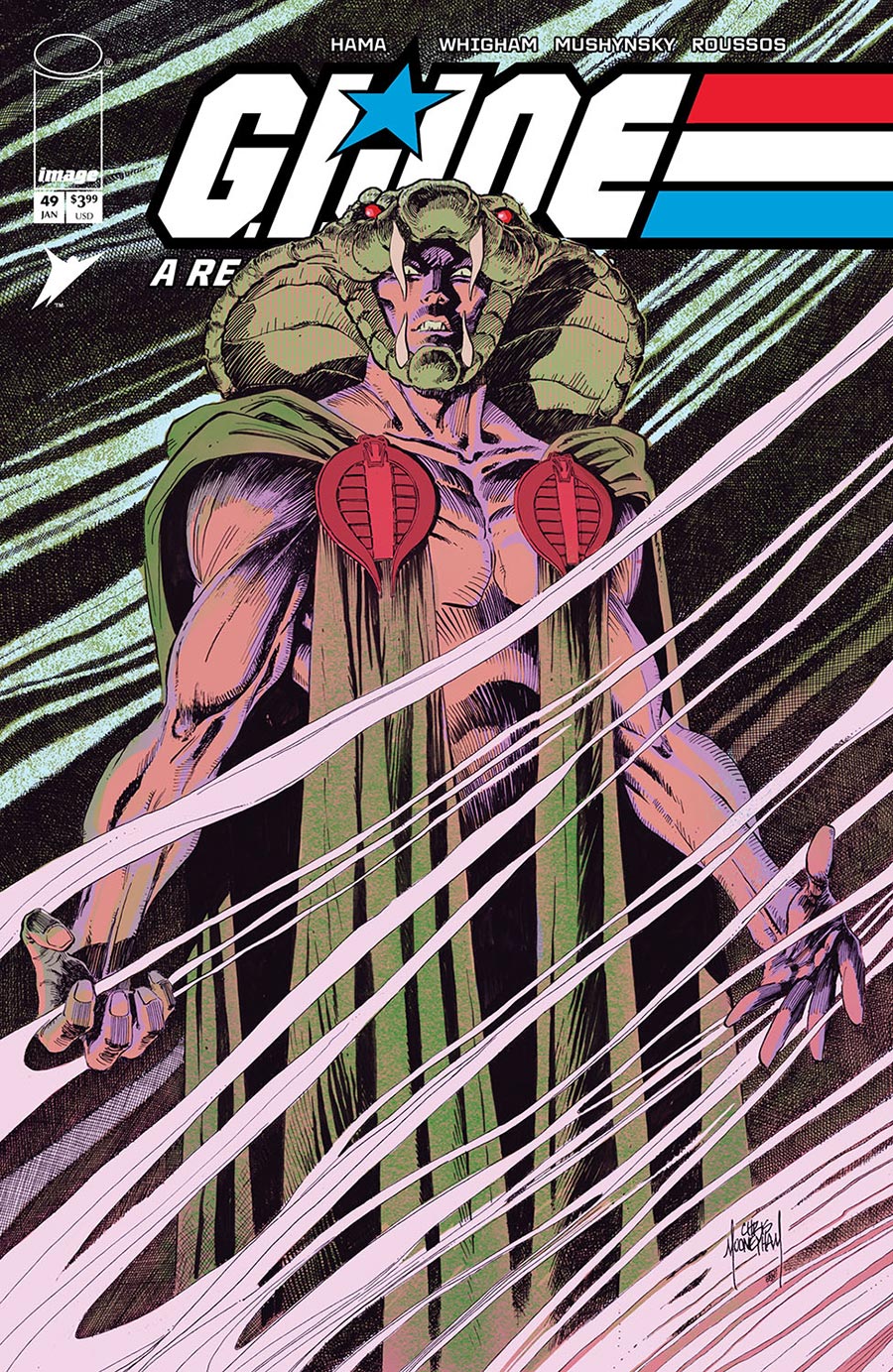 GI Joe A Real American Hero #49 Hama Files Edition Cover B Variant Chris Mooneyham Cover