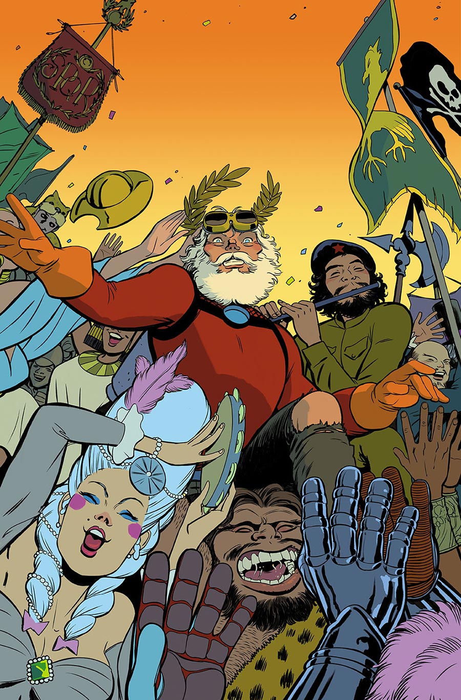 Assorted Crisis Events #8 Cover B Variant Javier Rodriguez Cover