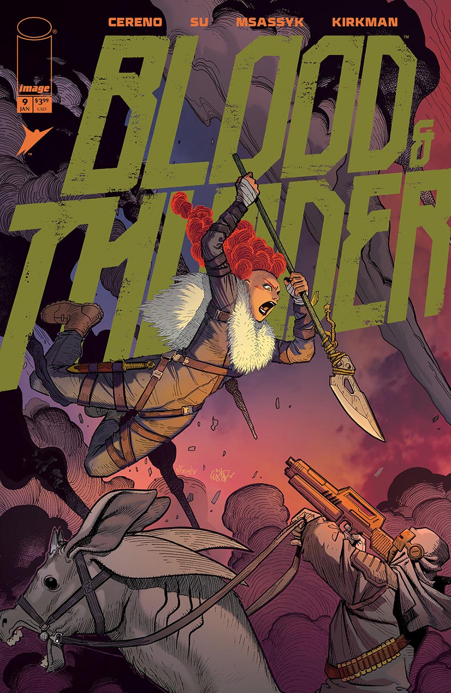 Blood & Thunder #9 Cover A Regular EJ Su & Michele Msassyk Assarasakorn Cover